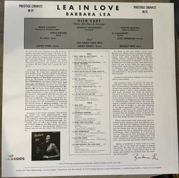 LP Barbara Lea: Lea In Love