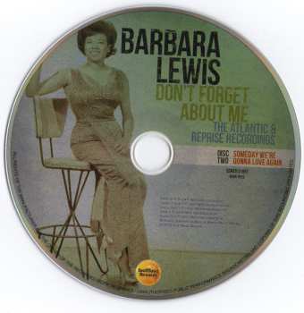 3CD Barbara Lewis: Don't Forget About Me (The Atlantic & Reprise Recordings)