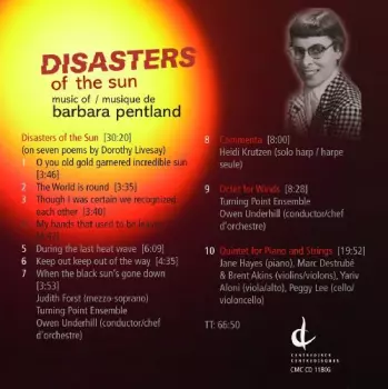 Barbara Pentland: Disasters Of The Sun