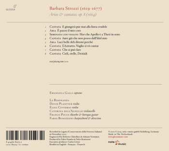 CD Barbara Strozzi: Arias & Cantatas