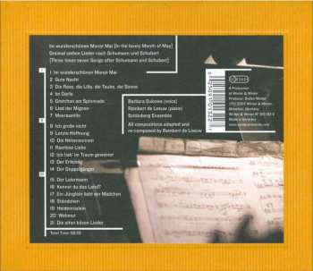 CD Reinbert de Leeuw: Im Wunderschönen Monat Mai (Lieder Nach Robert Schumann Und Franz Schubert)