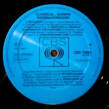 LP Barbra Streisand: Classical... Barbra