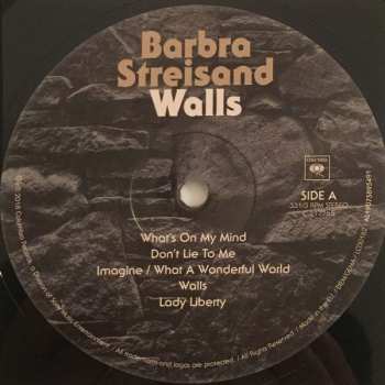 LP Barbra Streisand: Walls