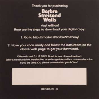 LP Barbra Streisand: Walls