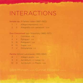 Blu-ray/SACD Bård Monsen: Interactions