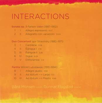 Blu-ray/SACD Bård Monsen: Interactions