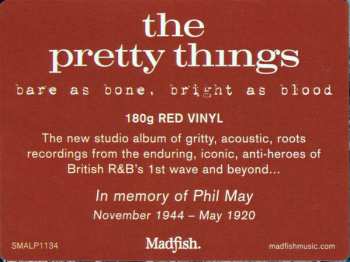 LP The Pretty Things: Bare As Bone, Bright As Blood LTD | CLR