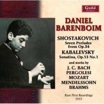 Album Barenboim / Bach / Shostakovich / Kabalevsky: Rare First Recordings