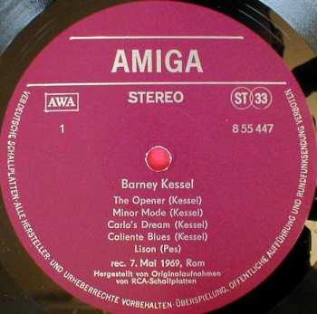 LP Barney Kessel: Barney Kessel