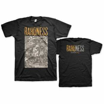 Merch Baroness: Póló Gold & Grey 