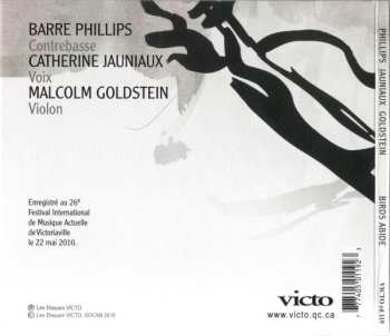 CD Barre Phillips: Birds Abide