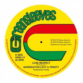 Album Trinity: Lose Respect / Since You're Gone