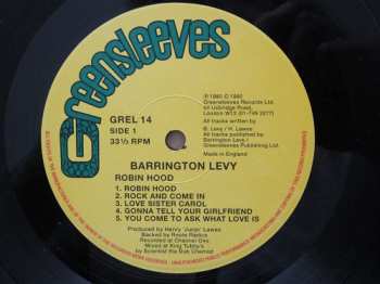 LP Barrington Levy: Robin Hood