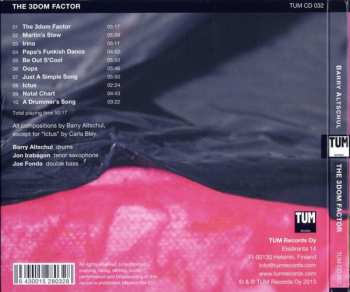 CD Barry Altschul: The 3dom Factor