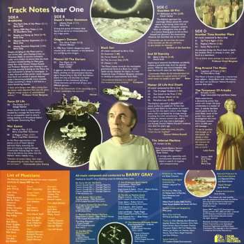 2LP Barry Gray: Space: 1999 Year One Original Television Soundtrack CLR