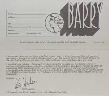 LP Barry Manilow: Barry