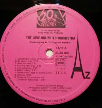 2LP Love Unlimited Orchestra: Barry White And Love Unlimited Orchestra