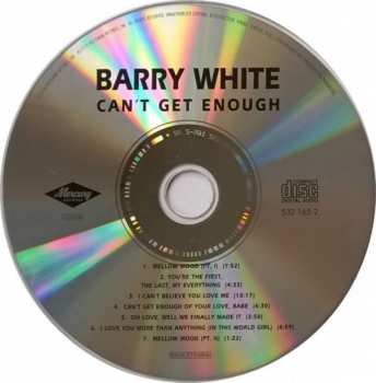 CD Barry White: Can't Get Enough