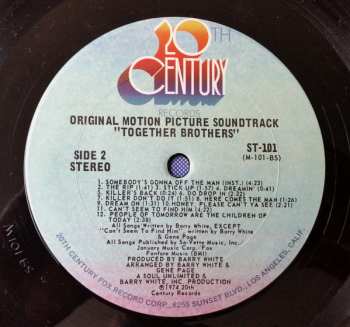 LP Love Unlimited Orchestra: Together Brothers (Original Motion Picture Soundtrack)
