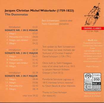 CD Paolo Giacometti: The Duosonatas