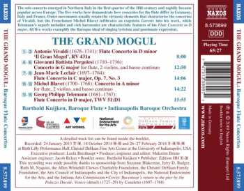 CD Barthold Kuijken: The Grand Mogul – Virtuosic Baroque Flute Concertos