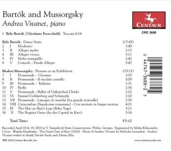 CD Béla Bartók: Bartók And Mussorgsky
