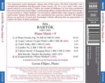 CD Béla Bartók: Piano Music • 9