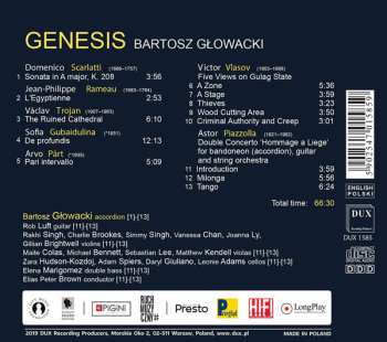 CD Bartosz Głowacki: Genesis