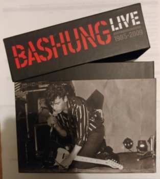 10CD/Dobozkészlet Alain Bashung: Live 1985 - 2009