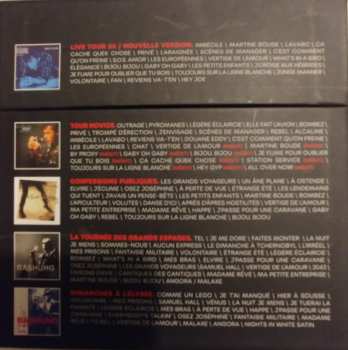 10CD/Dobozkészlet Alain Bashung: Live 1985 - 2009