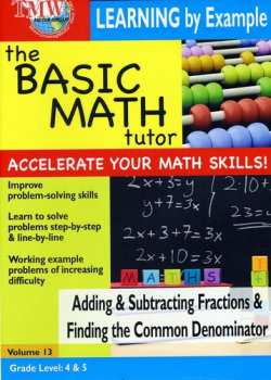 Album Basic Math Tutor Adding & Subtracting Fractions: Basic Math Tutor Adding & Subtracting Fractions &