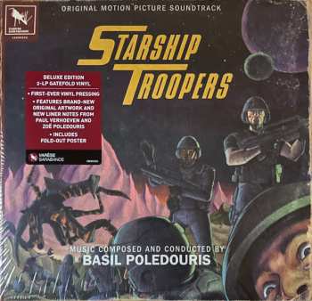 2LP Basil Poledouris: Starship Troopers (Original Motion Picture Soundtrack) DLX