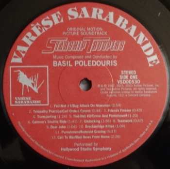2LP Basil Poledouris: Starship Troopers (Original Motion Picture Soundtrack) DLX