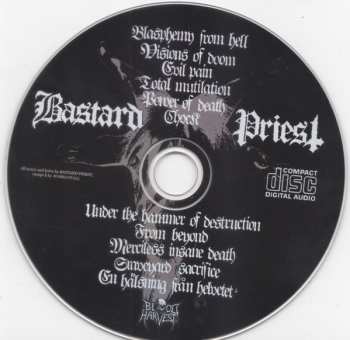 CD Bastard Priest: Under The Hammer Of Destruction