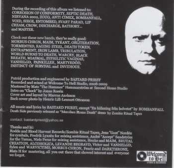 CD Bastard Priest: Under The Hammer Of Destruction