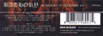 MC Bathory: In Memory Of Quorthon Vol. I