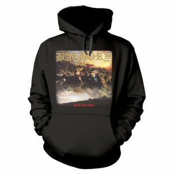 Merch Bathory: Kapucnis felső Blood Fire Death