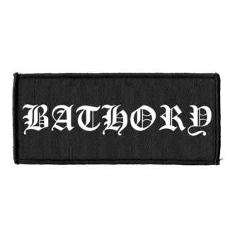 Merch Bathory: Felvarró Logo Bathory