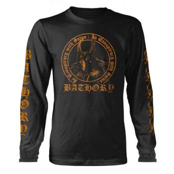Merch Bathory: Hosszú ujjú póló In Conspiracy With Satan