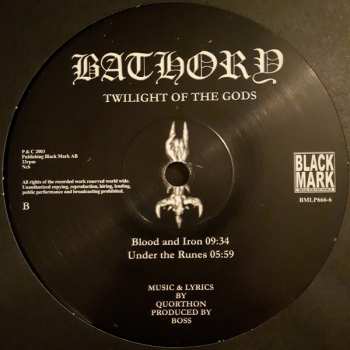 2LP Bathory: Twilight Of The Gods