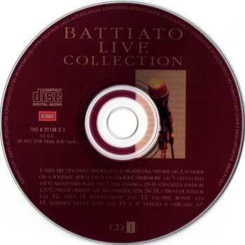 2CD Franco Battiato: Battiato Live Collection