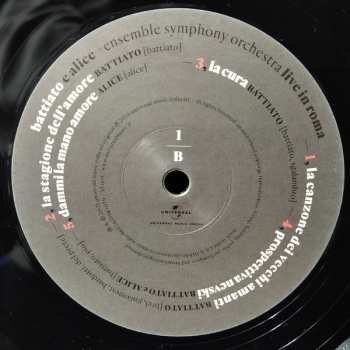 2LP Alice: Live In Roma