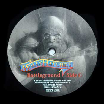 3LP Molly Hatchet: Battleground