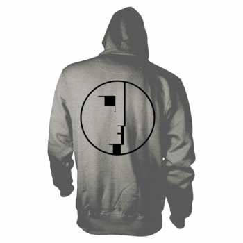 Merch Bauhaus: Mikina Se Zipem Logo Bauhaus (grey) S