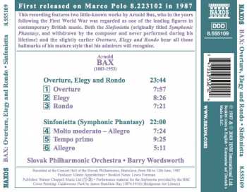 CD Slovak Philharmonic Orchestra: Sinfonietta • Overture, Elegy And Rondo