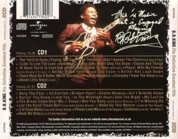 2CD B.B. King: His Definitive Greatest Hits