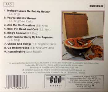 CD B.B. King: Indianola Mississippi Seeds