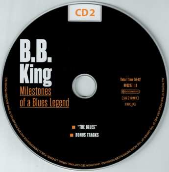 10CD/Dobozkészlet B.B. King: Milestones Of A Blues Legend
