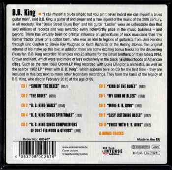10CD/Dobozkészlet B.B. King: Milestones Of A Blues Legend