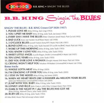 CD B.B. King: Singin' The Blues
